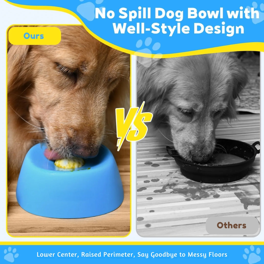 Licky™ No-Spill Dog Feeder Bowl