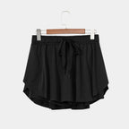 Lexy Drawstring High Waist Lined Skort