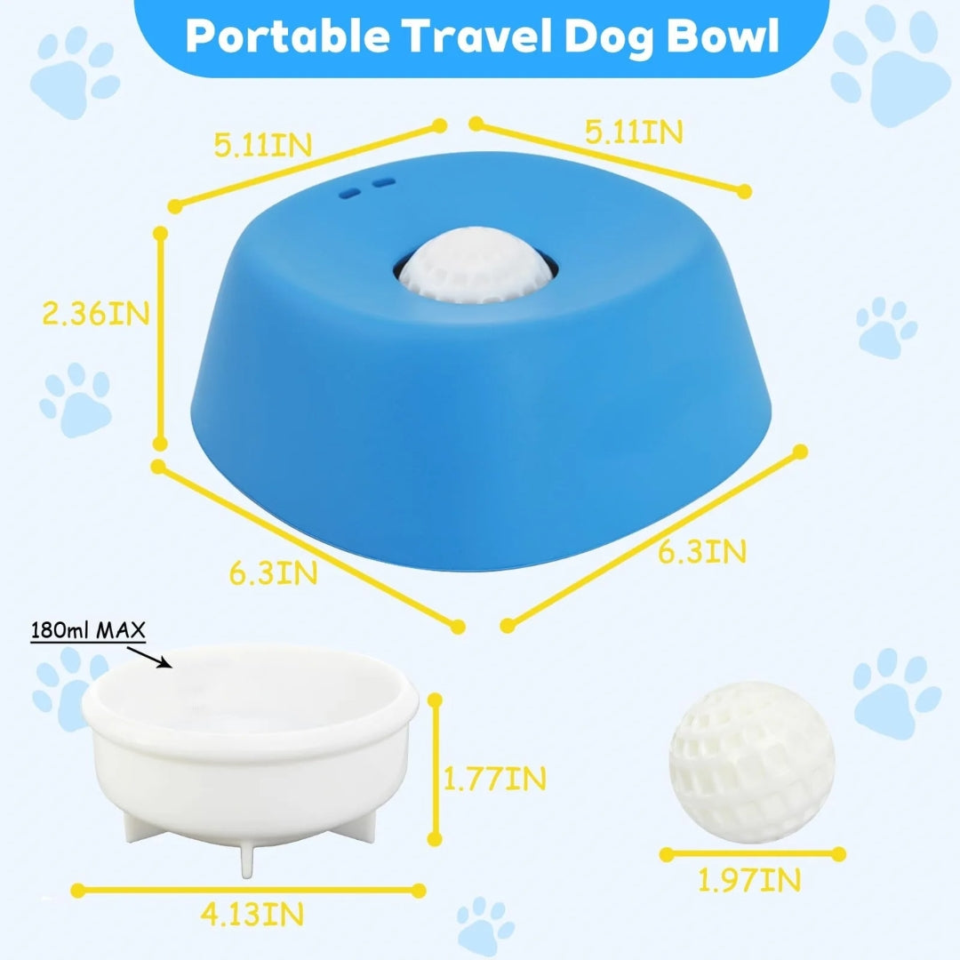 Licky™ No-Spill Dog Feeder Bowl